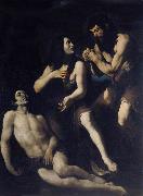 CARACCIOLO, Giovanni Battista, Lamentation of Adam and Eve on the Dead Abel